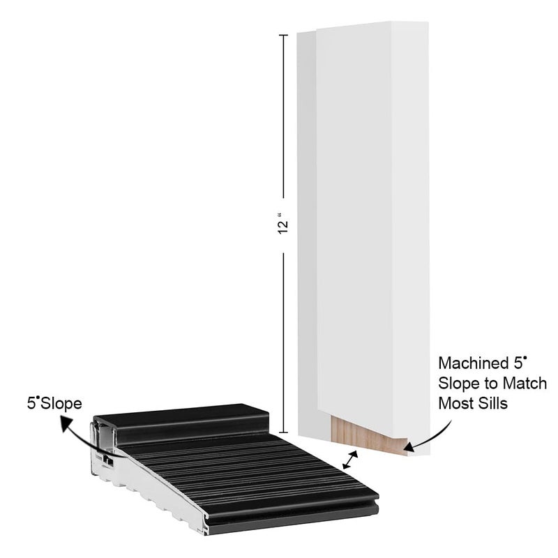 KS Hardware Rot Repair Kit for Exterior Door Frame, (6 9/16) - Image 4